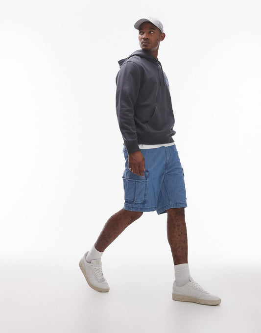 Carrier Cargo 2 Denim Shorts