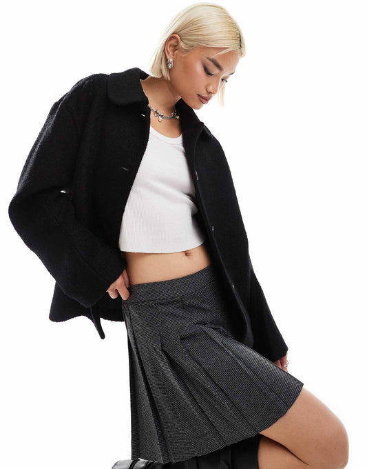 Wool Blend Coat