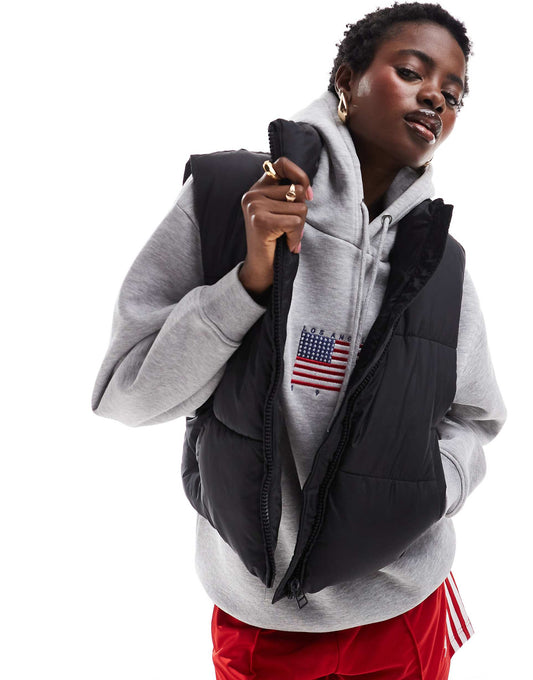 Short Padded Gilet