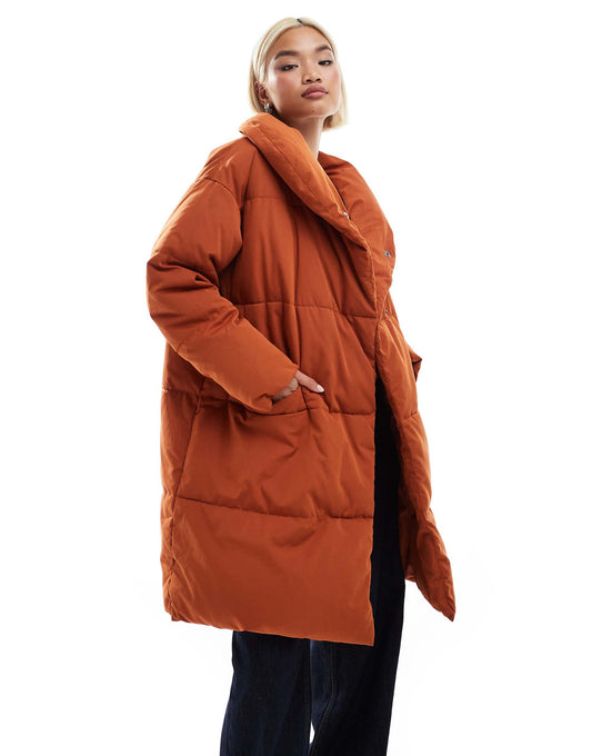 Padded Mid Length Coat