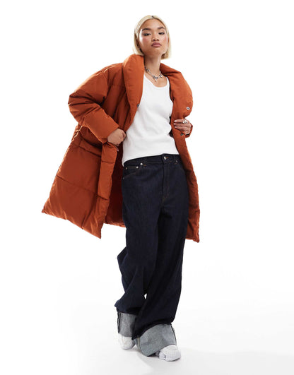 Padded Mid Length Coat