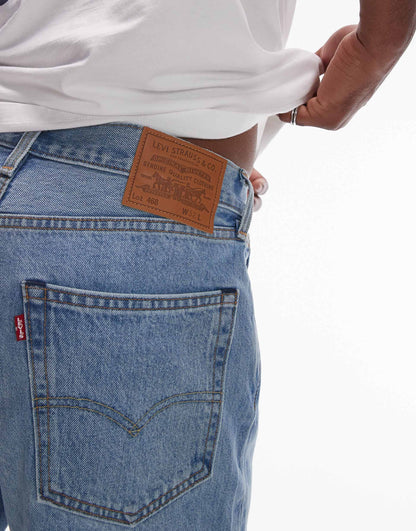 468 Loose Fit Denim Shorts