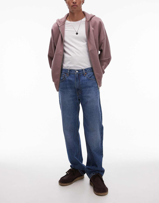 555 Relaxed Straight Fit Jeans