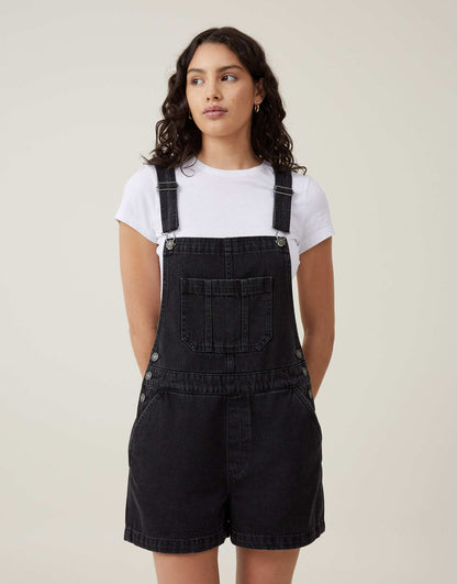 Short Denim Overall