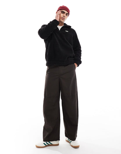 Leigh 1/2 Zip Sherpa Fleece Jumper