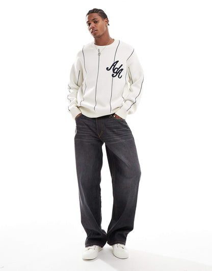 Logo Knit Stripe Jumper