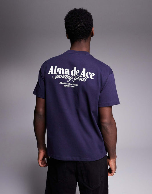 T-Shirt With Logo Back Print