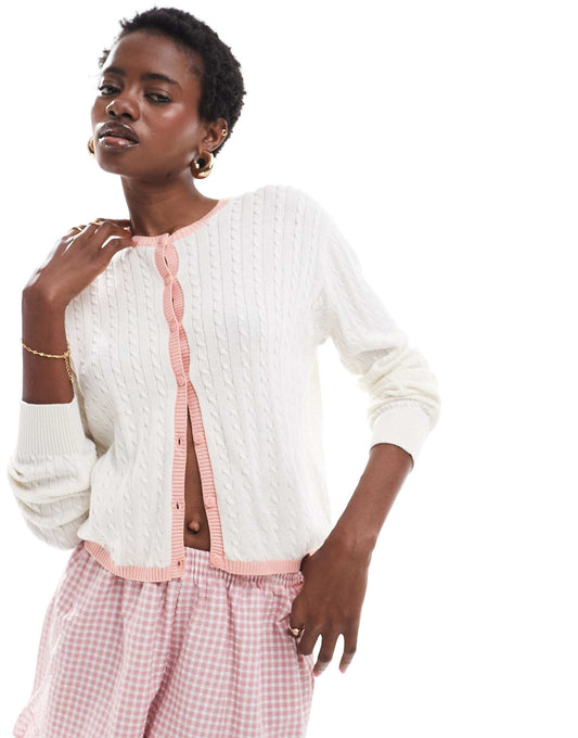 Button Front Cardigan