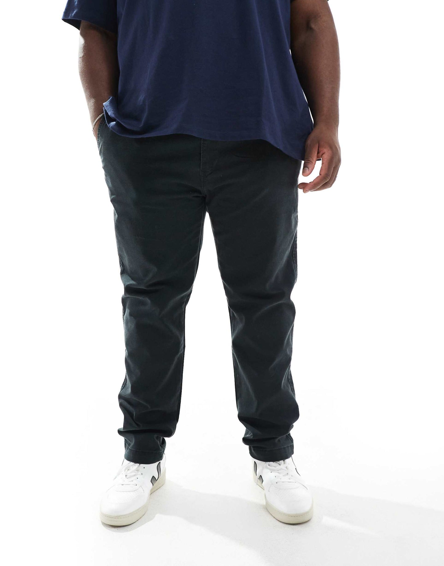 Big & Tall Xx Standard Tapered Twill Chinos