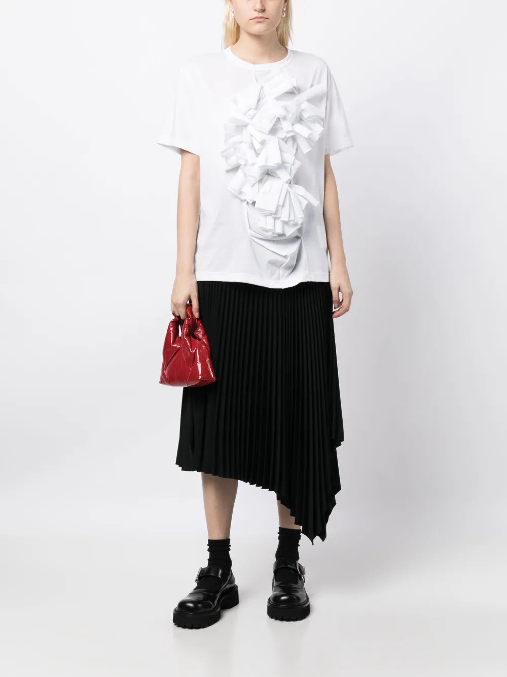 Short-Sleeve Cotton-Blend T-Shirt