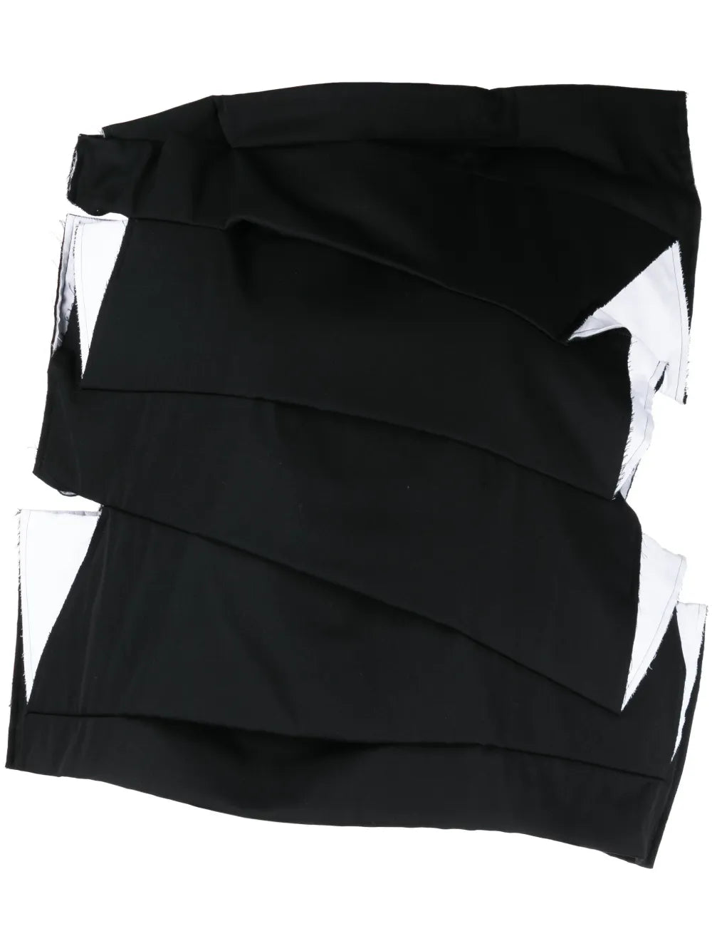 Distressed-Effect Asymmetric Jacket