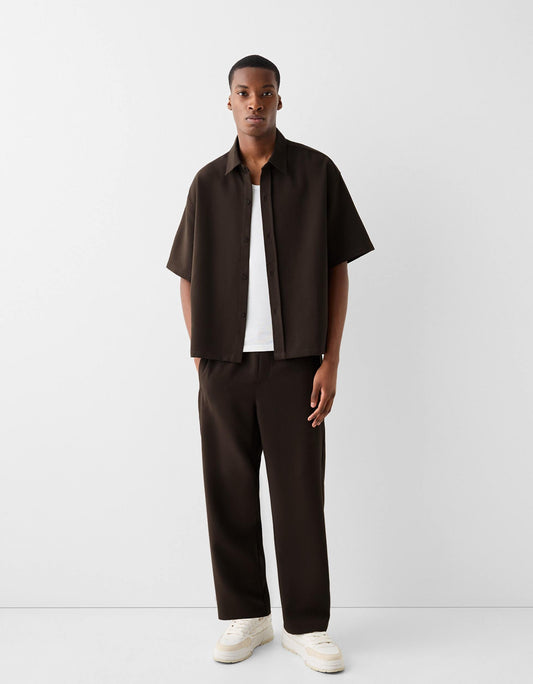 Wide Leg Tailored Trouser