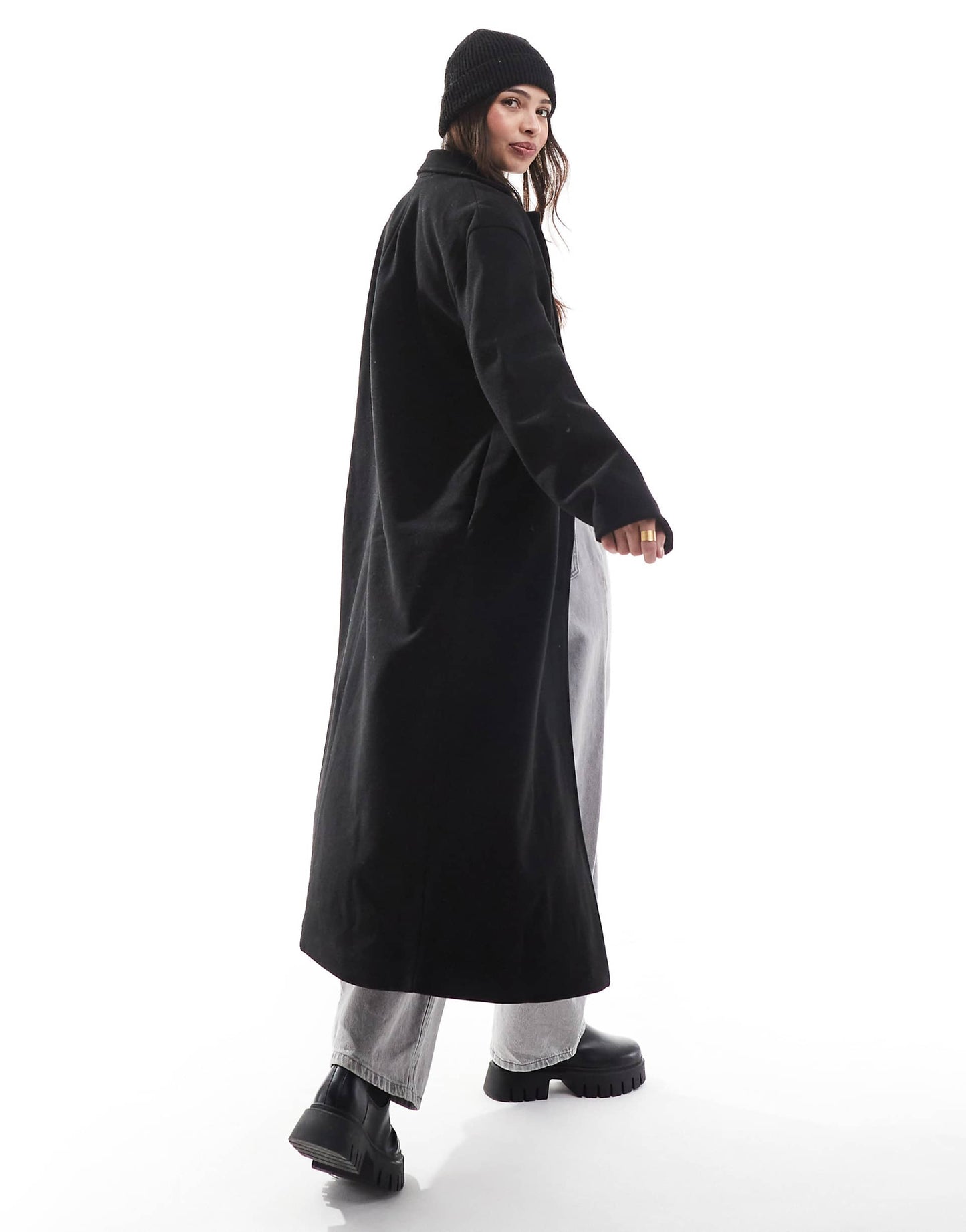 Oversized Tailored Maxi Coat