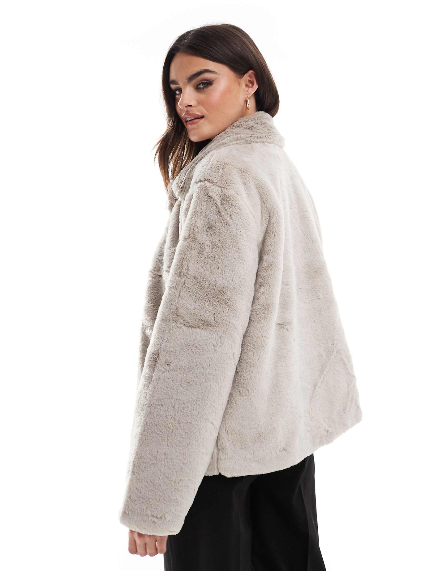 Faux Fur Jacket
