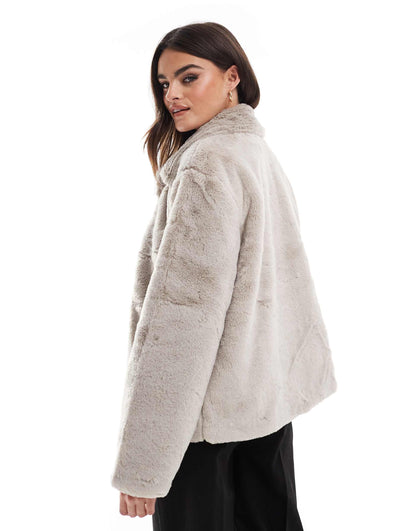 Faux Fur Jacket