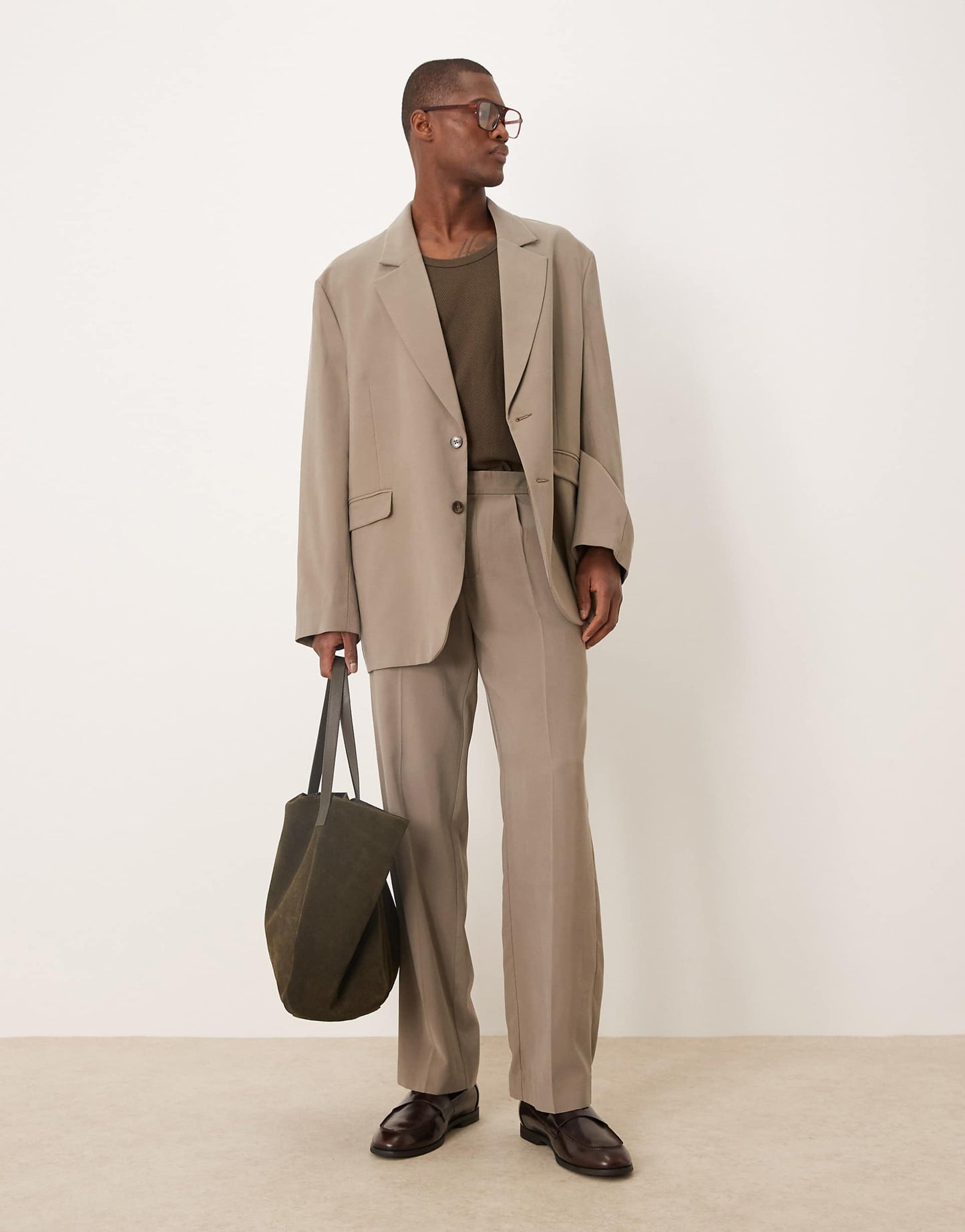 Slouchy Oversized Suit Jacket