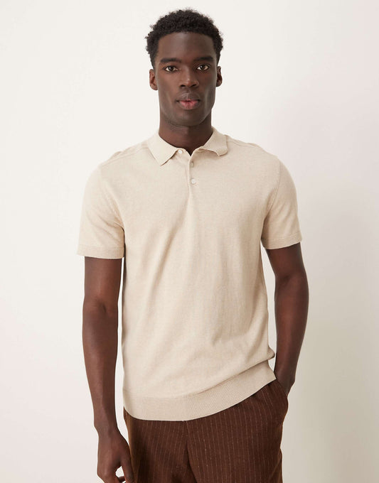 Knitted Polo Shirt