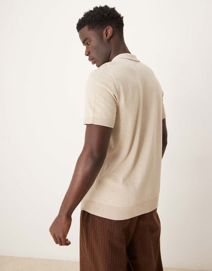 Knitted Polo Shirt