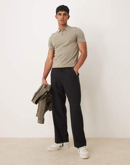 Knitted Polo Shirt