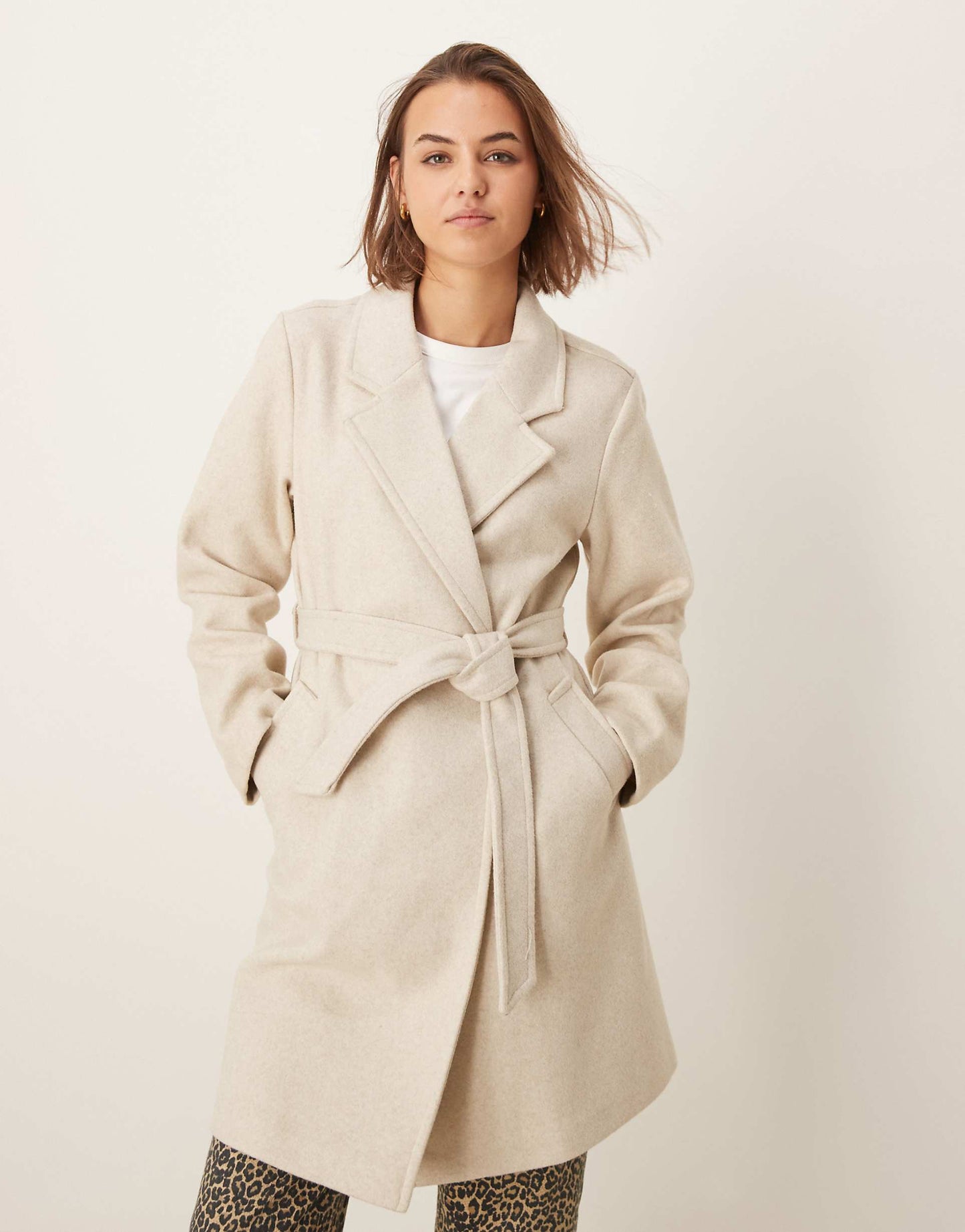 Longline Formal Belted Coat