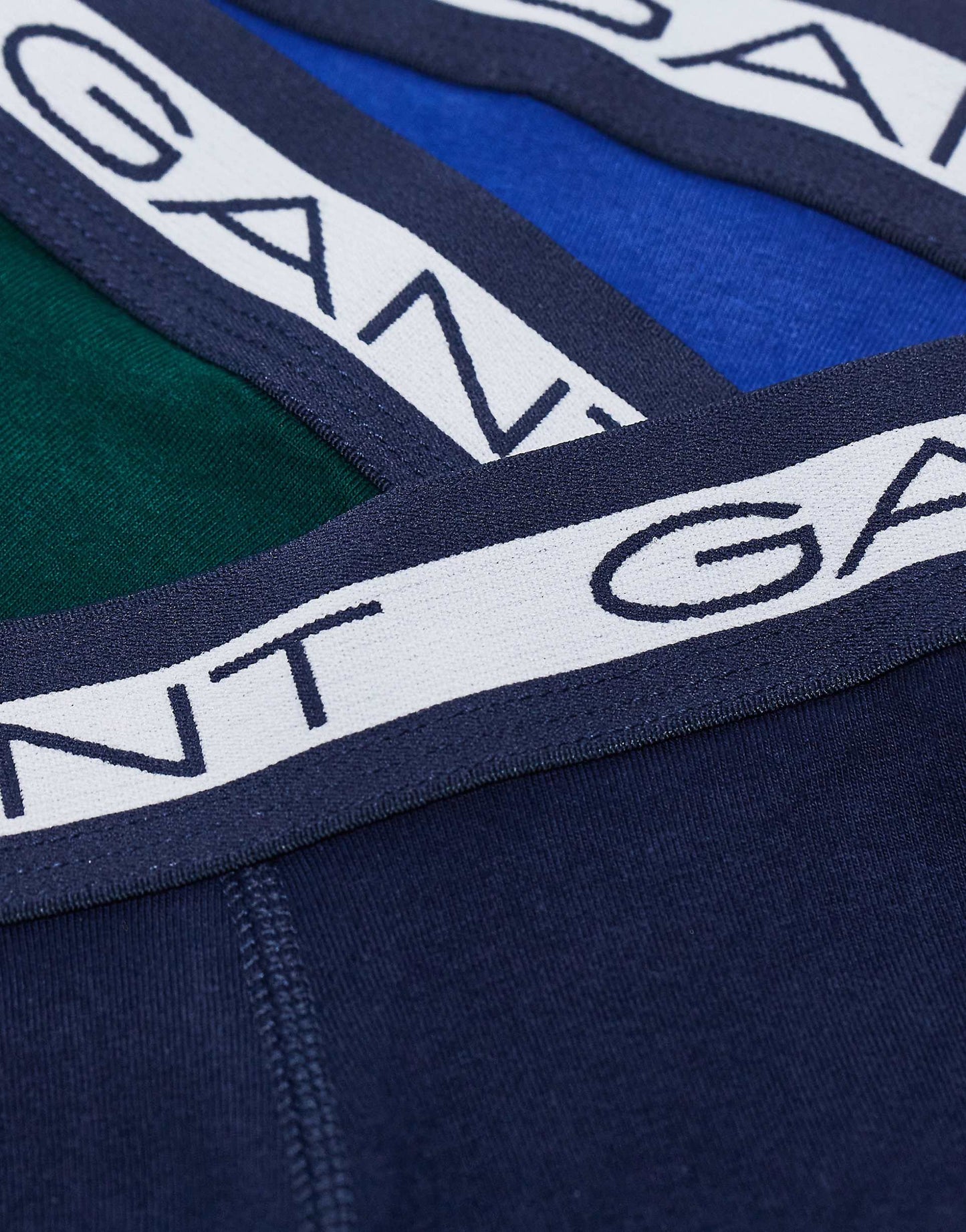 3 Pack Trunks With Logo Waistband