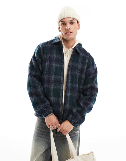 Hideout Jacket Checked Jacket