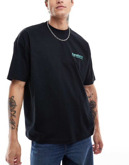 Oversized T-Shirt With Paraiso Back Print