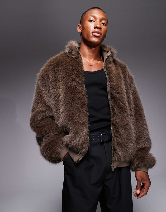 Faux Fur Jacket