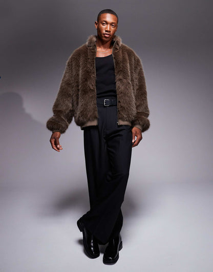 Faux Fur Jacket