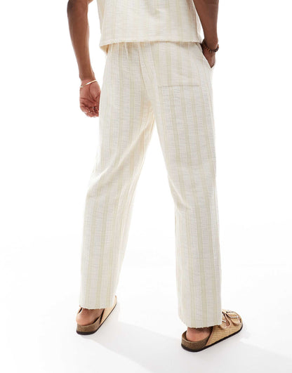 Co-Ord Baggy Trousers With Drawstring Waist