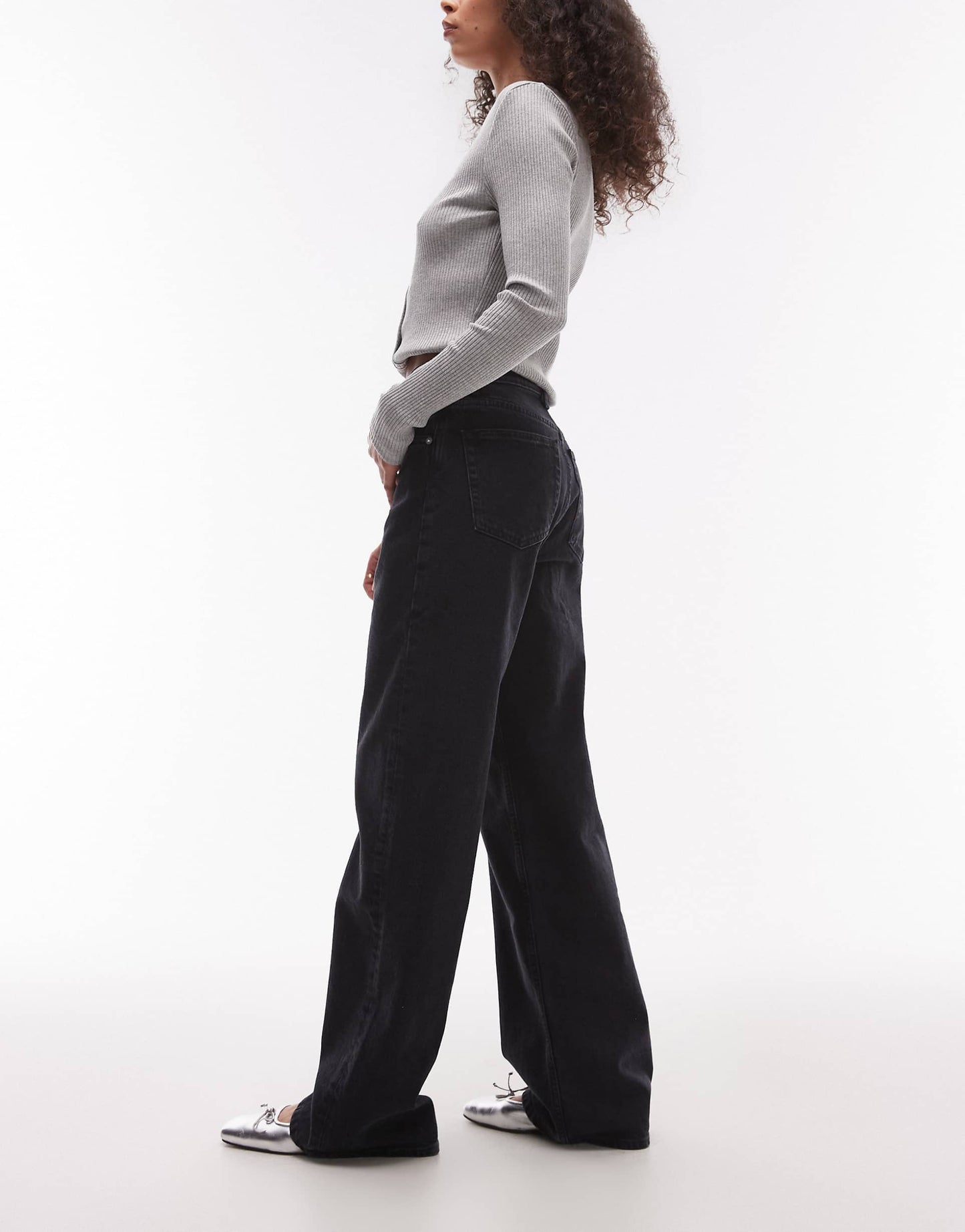 Lupine High Rise Wide Leg Jeans