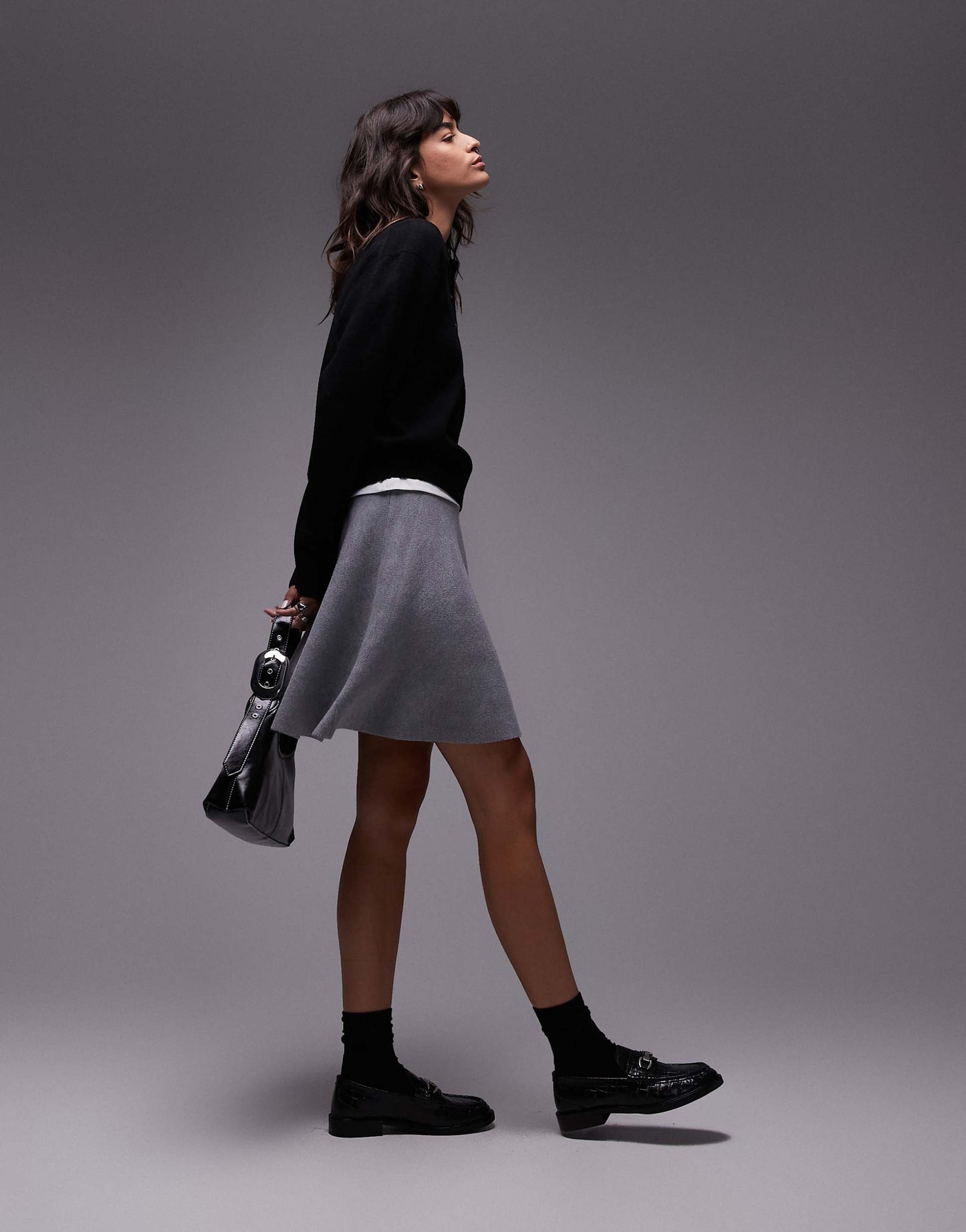 Cardigan And Skirt Co-Ord