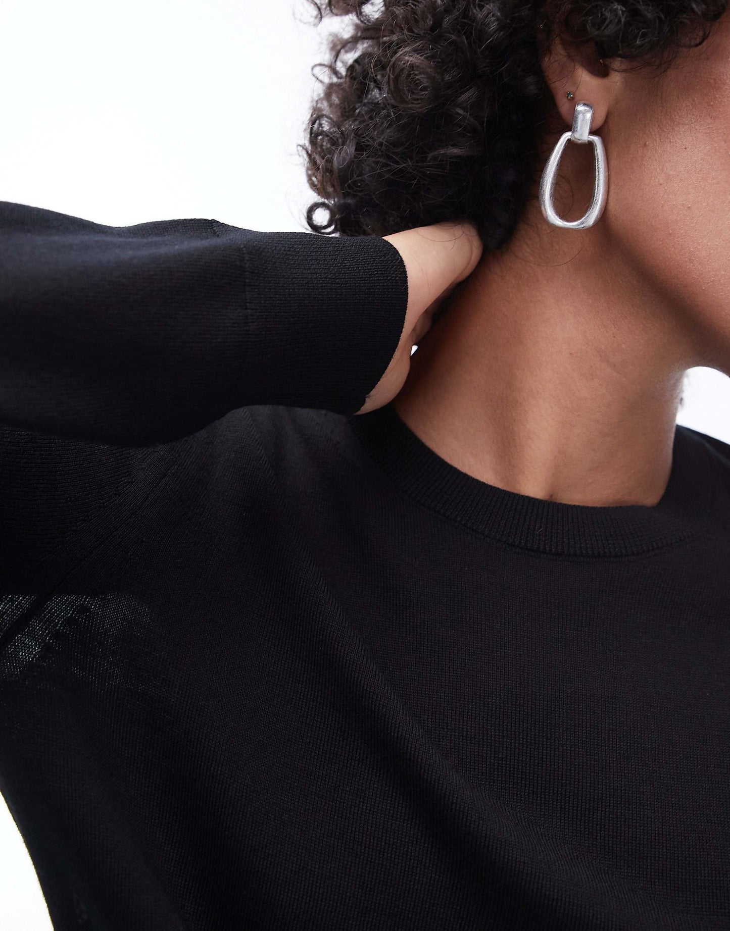 Merino Wool Fine Knit Sweater