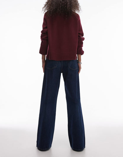 Cloud Low Rise Baggy Wide Leg Jeans