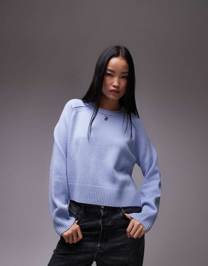 Wool Crew Neck Sweater