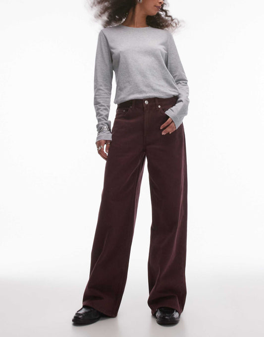 Cloud Low Rise Baggy Wide Leg Jeans
