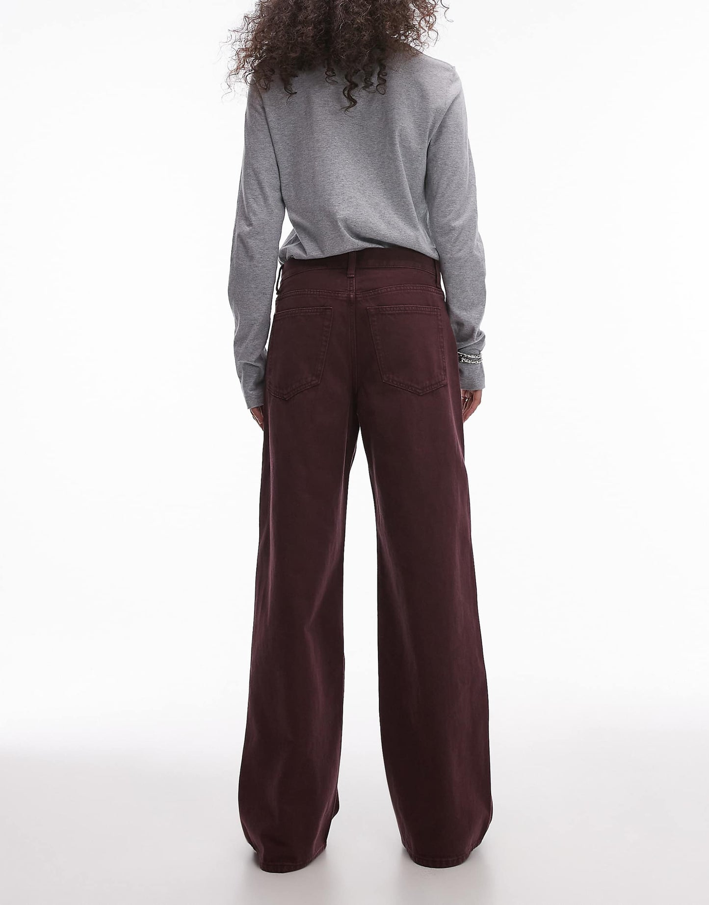 Cloud Low Rise Baggy Wide Leg Jeans