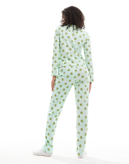 Christmas Long Sleeve Pyjama Set