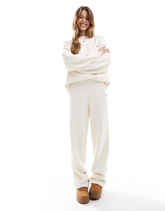 Apres Ski Knitted Wide Leg Trouser Co-Ord