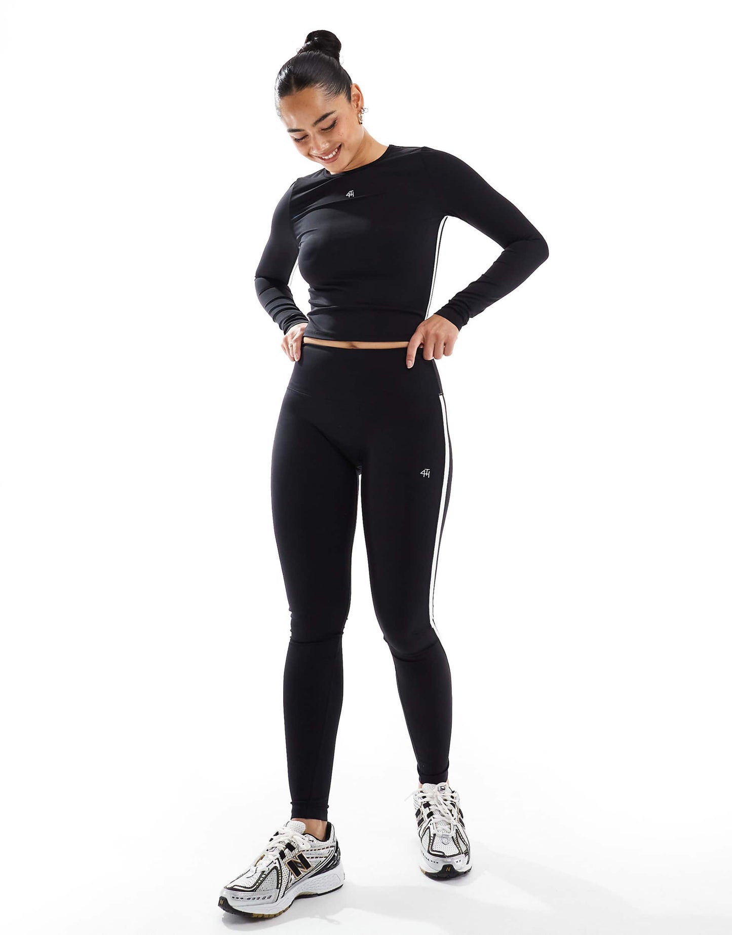 Apres Ski Indra Active Legging With Contrast Piping Co-Ord
