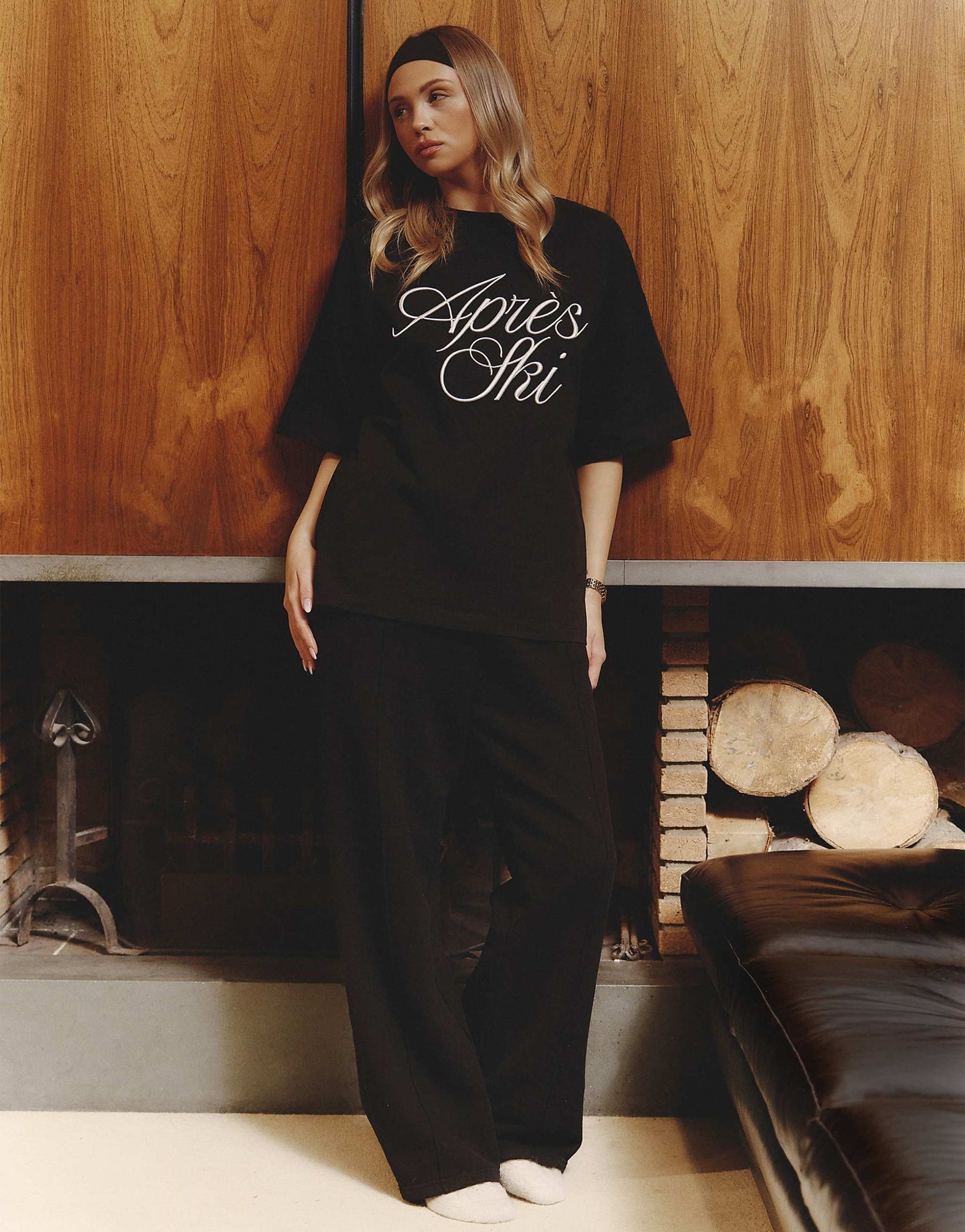 Apres Ski Knitted Wide Leg Trouser Co-Ord