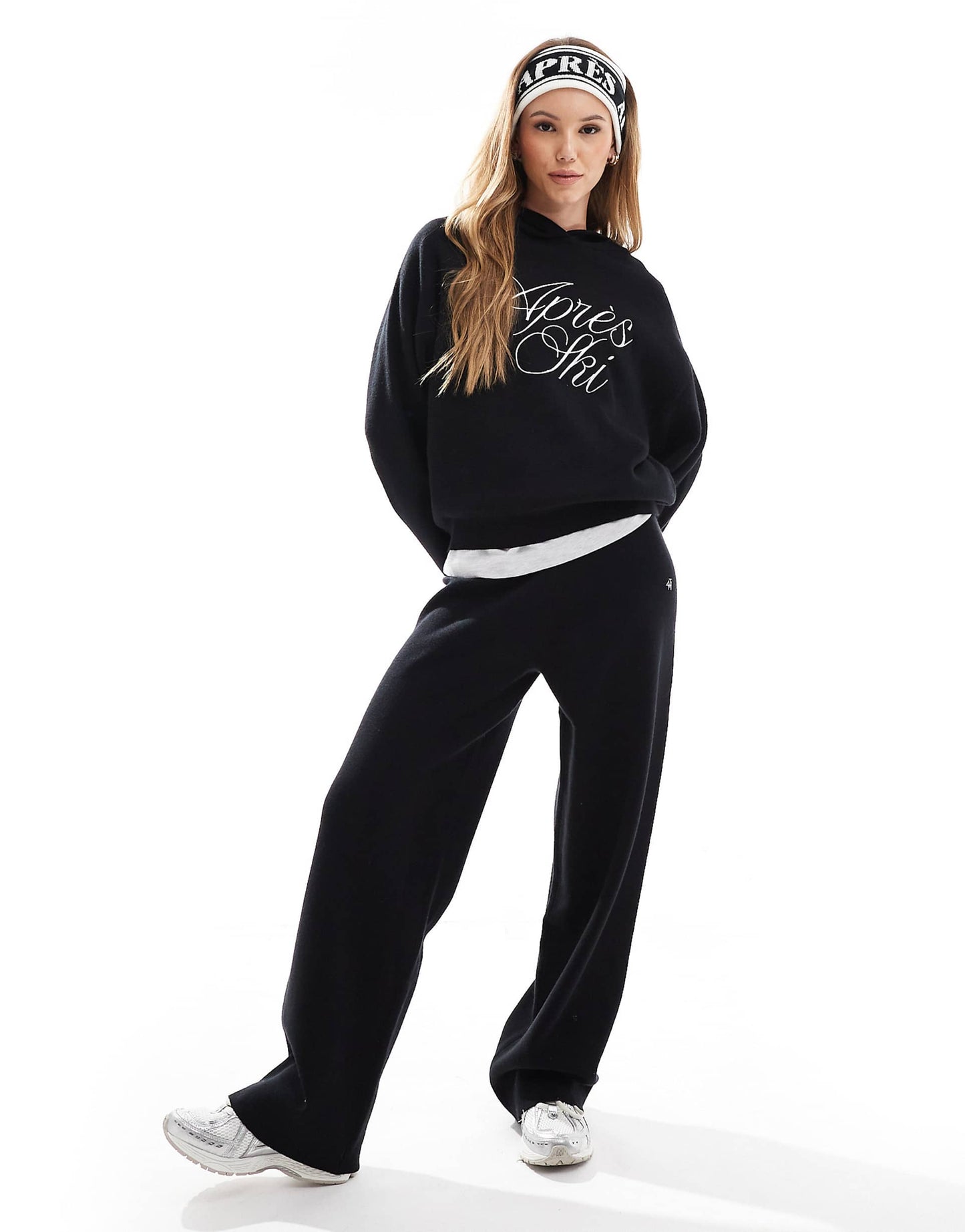 Apres Ski Knitted Wide Leg Trouser Co-Ord