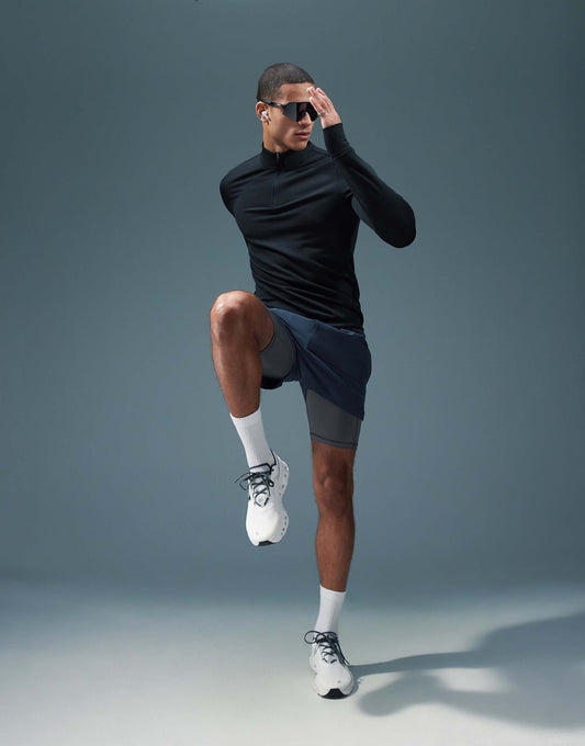 Running Thermal Quarter Zip Long Sleeve Top