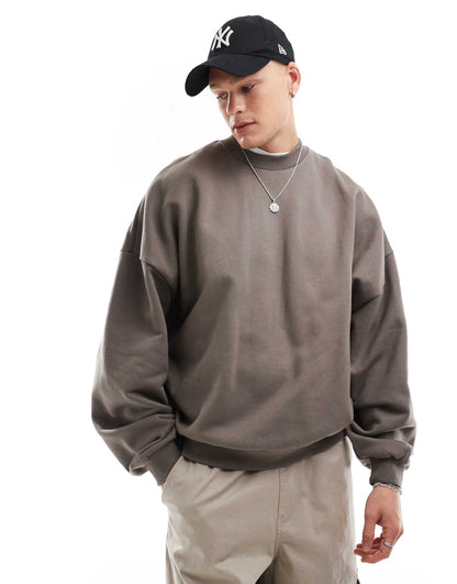 Premium Heavyweight Extreme Oversized Sweatshirt 400Gsm