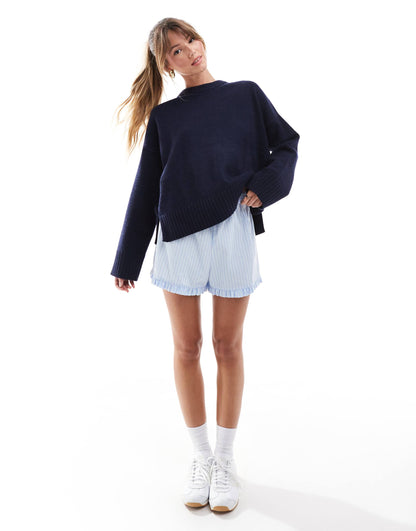 Chunky Crew Neck Jumper