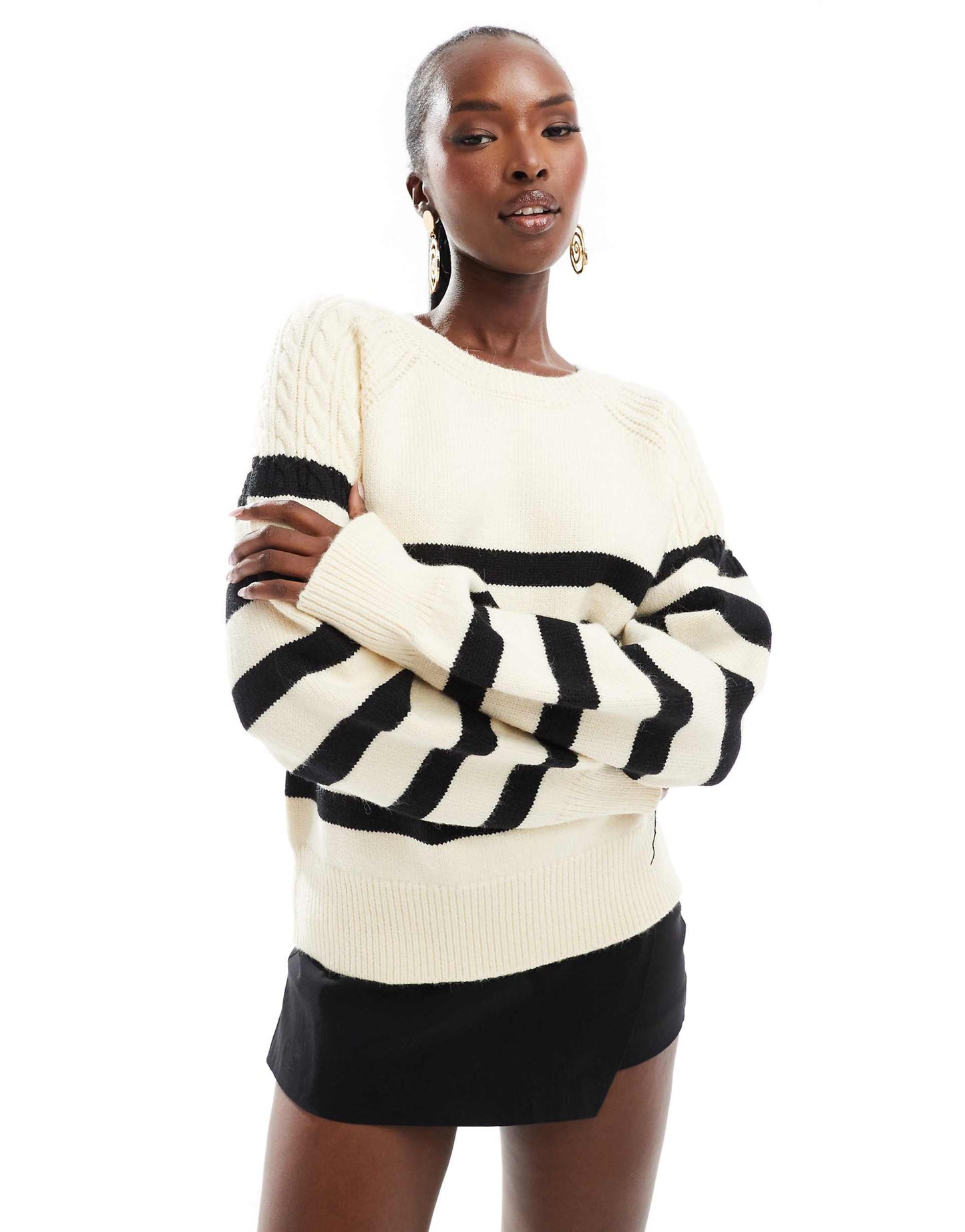 Crew Neck Knitted Jumper