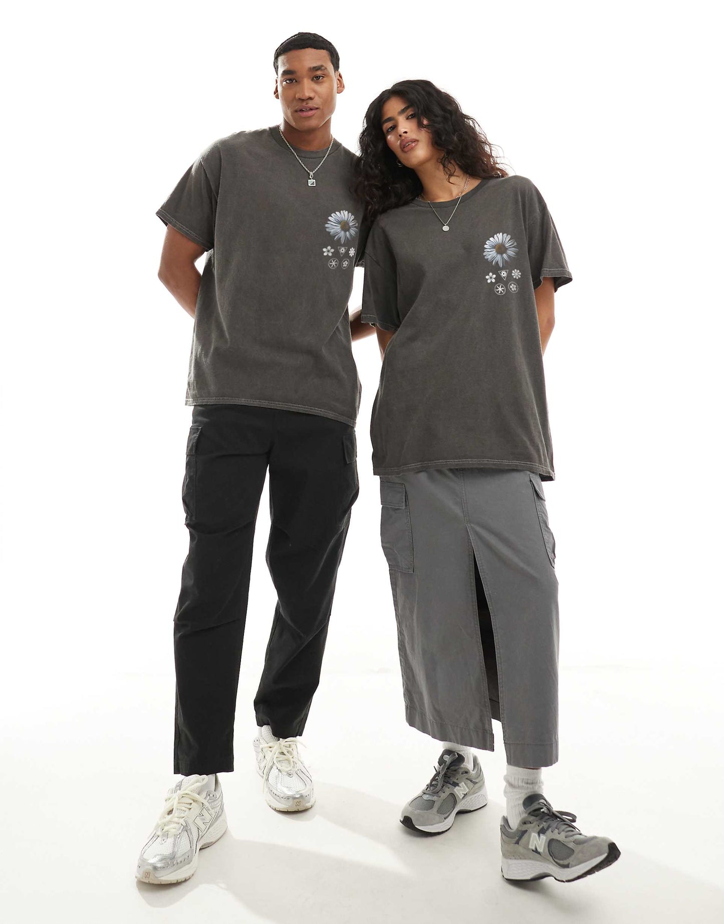 Good Times Grow Graphic T-Shirt Front And Back Print
