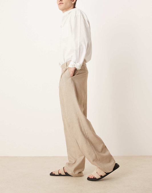 Smart Wide Leg Trousers
