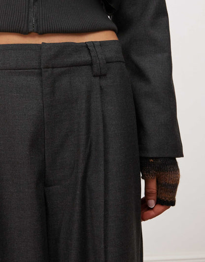 Wide Leg Tailored Trouser Co-Ord