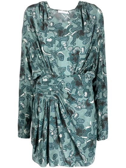 Fontana Printed Short Dress